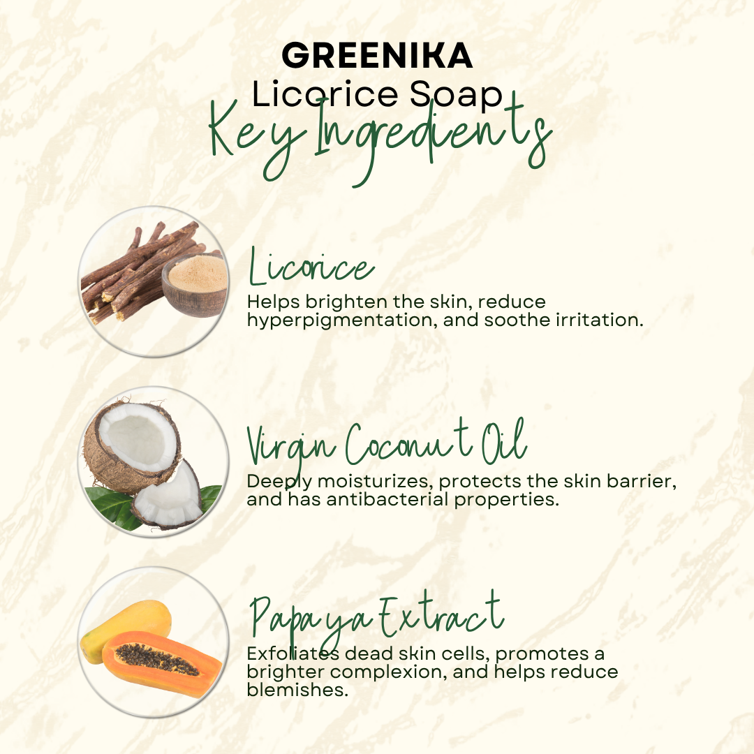 Greenika Organic Licorice Soap