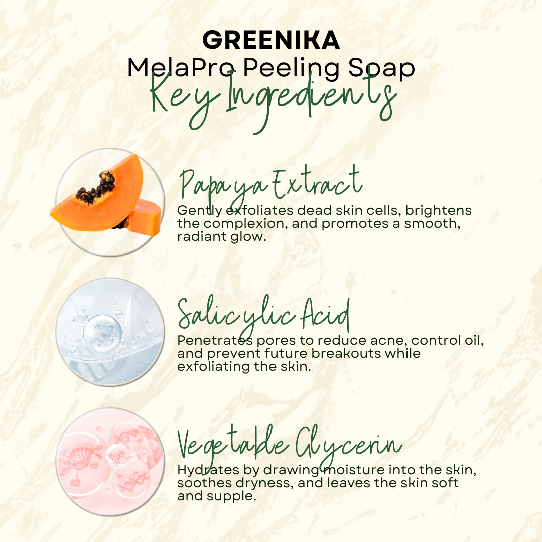 Greenika Melasma Peeling Soap