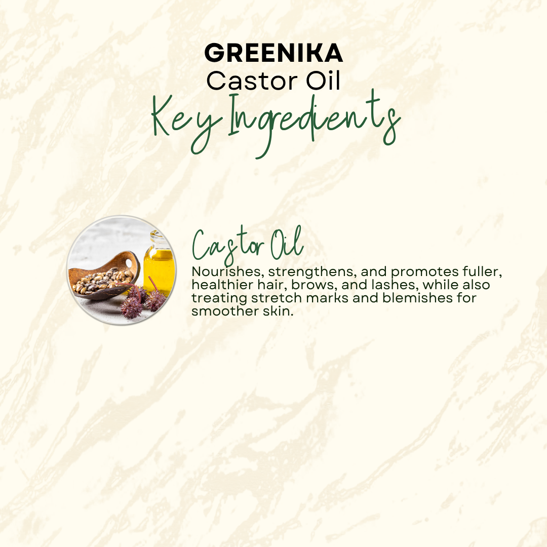Greenika Organic Castor Essential Oil