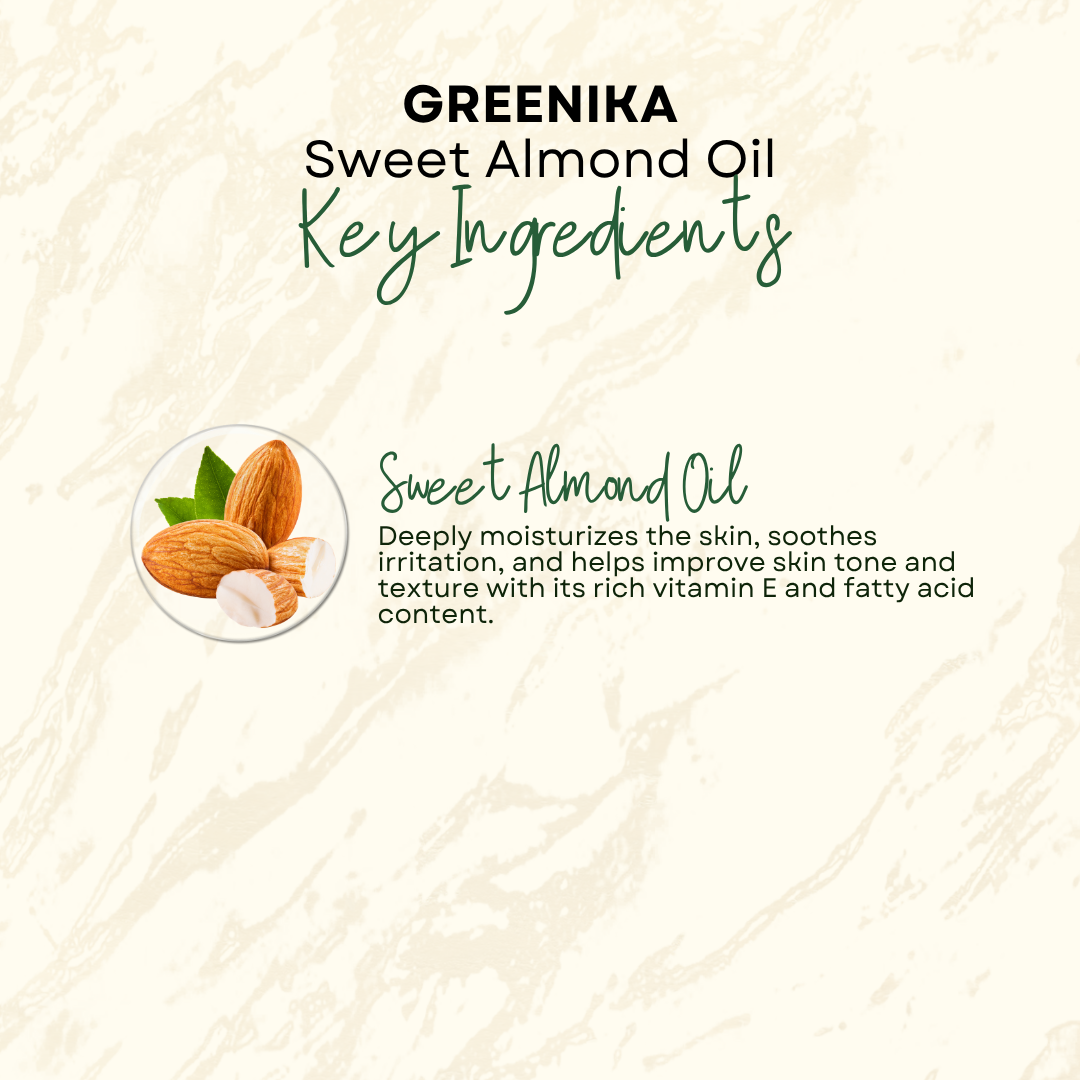 Greenika Sweet Almond Carrier Essential Oil