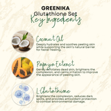 Greenika Glutathione 4pc Set