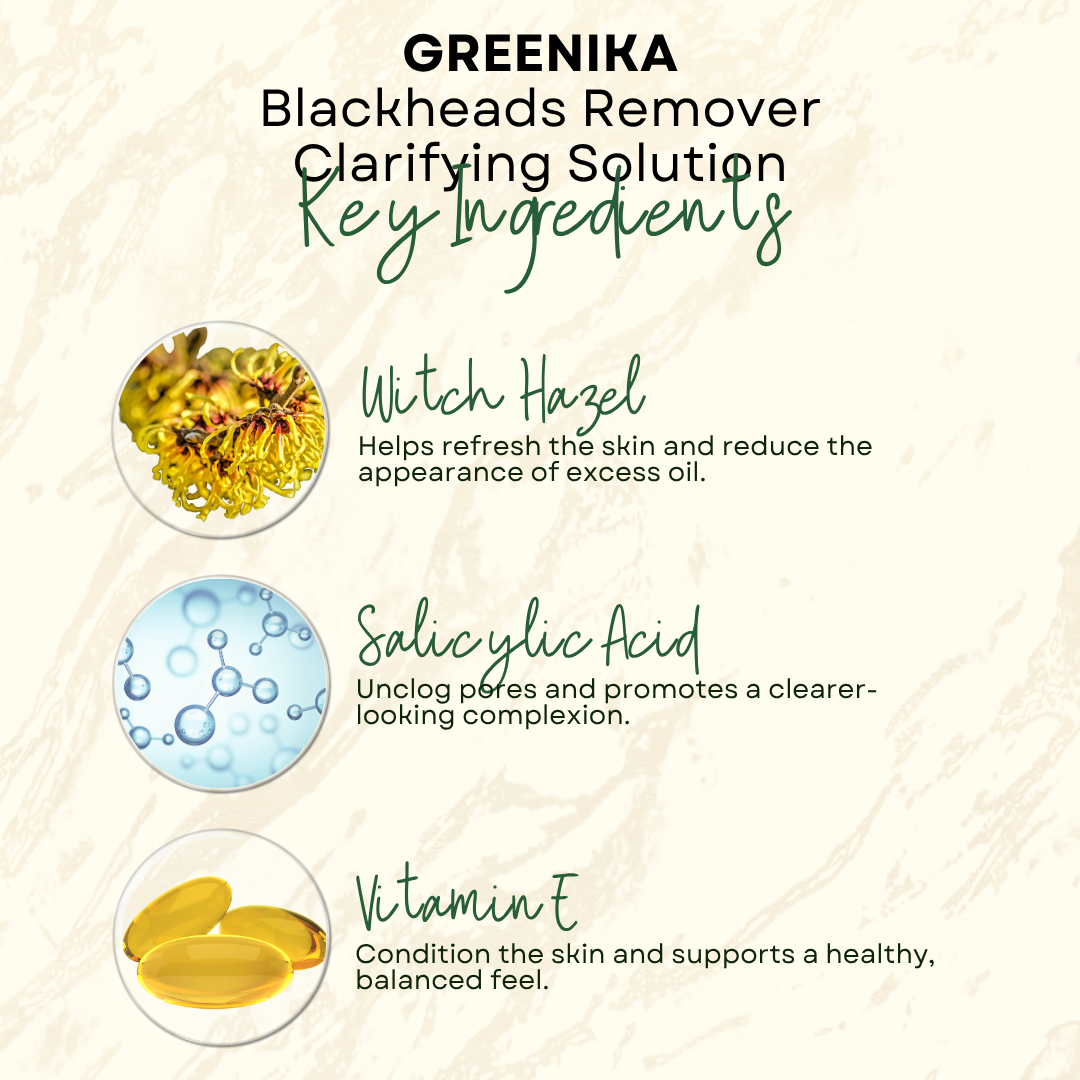 Greenika Blackhead Remover Whitehead Remover Facial Toner