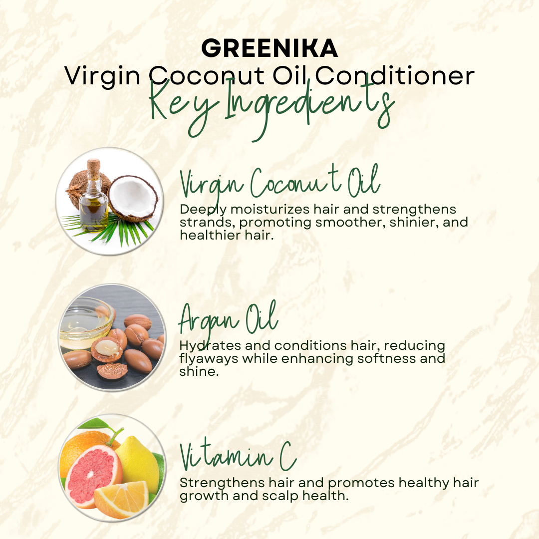 Greenika VIrgin Coconut Oil Conditioner
