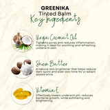 Greenika Shades Tinted Lip Balm - Cherry Red