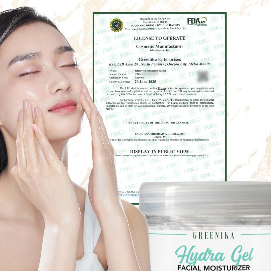 Greenika Hydra Gel Facial Moisturizer