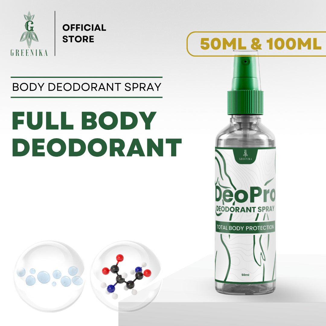 Greenika DeoPro Body Deodorant Spray