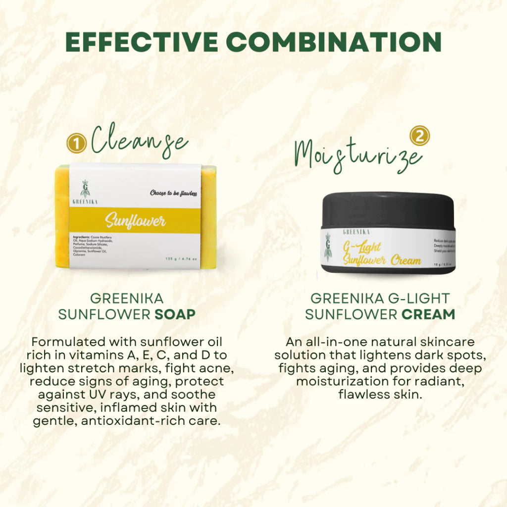 [ ANTI-FRECKLE CREAM ] Greenika G-Light Sunflower Cream