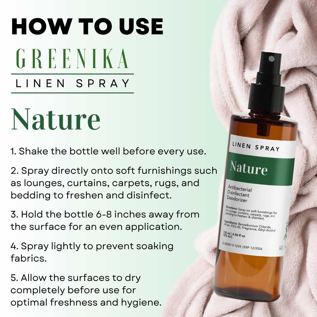Greenika Linen Mist Spray Nature Scent