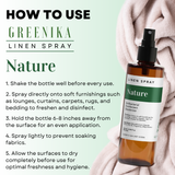 Greenika Linen Mist Spray Nature Scent