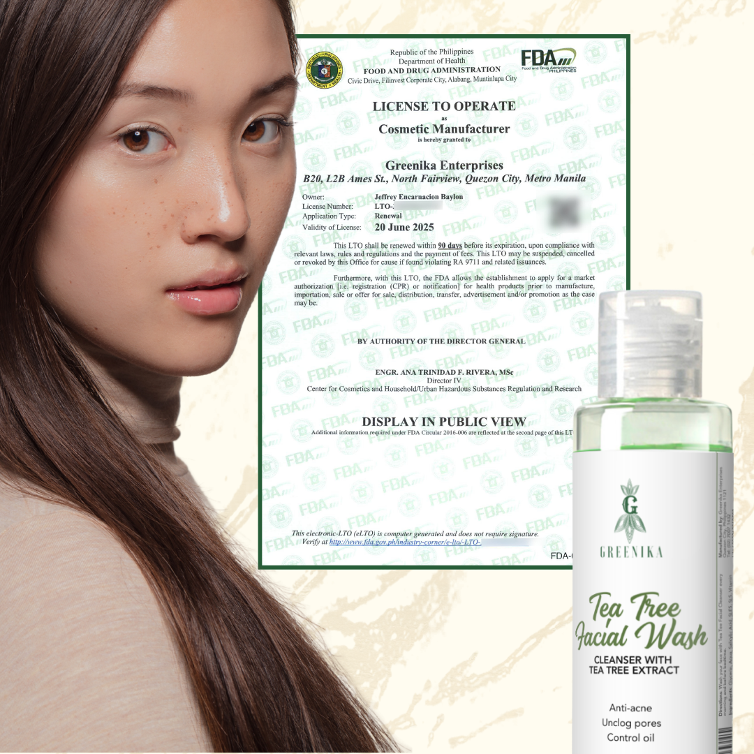 Greenika Tea Tree Anti Acne Facial Cleanser