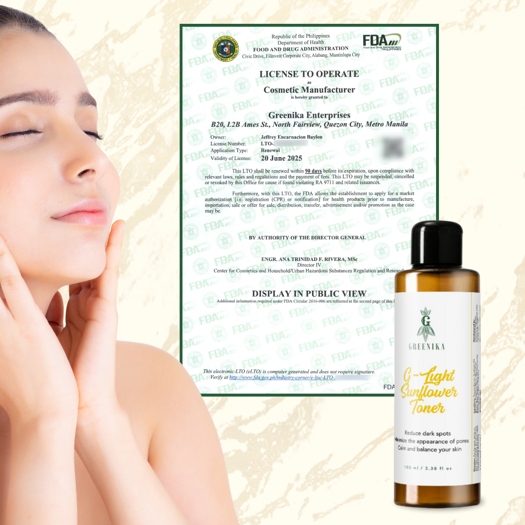 Greenika G-Light Sunflower Toner