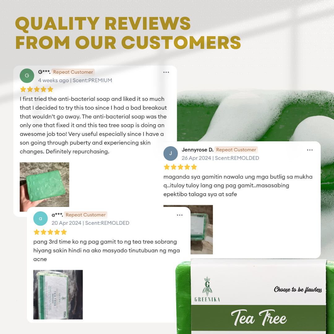 Greenika Organic Tea Tree Soap