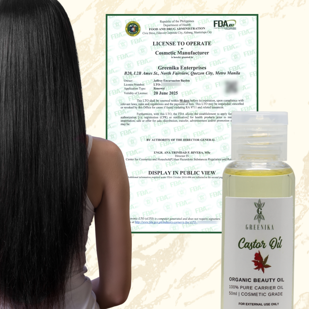 Greenika Organic Castor Essential Oil