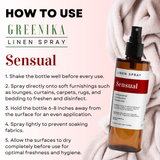 Greenika Linen Mist Spray Sensual Scent