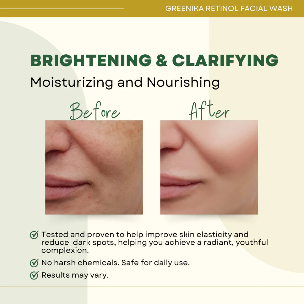 Greenika Retinol Facial Wash