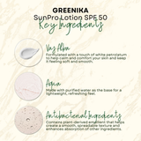 Greenika SunPro with SP50 Lotion