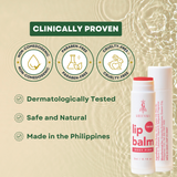 Greenika Shades Tinted Lip Balm - Rosy Pink