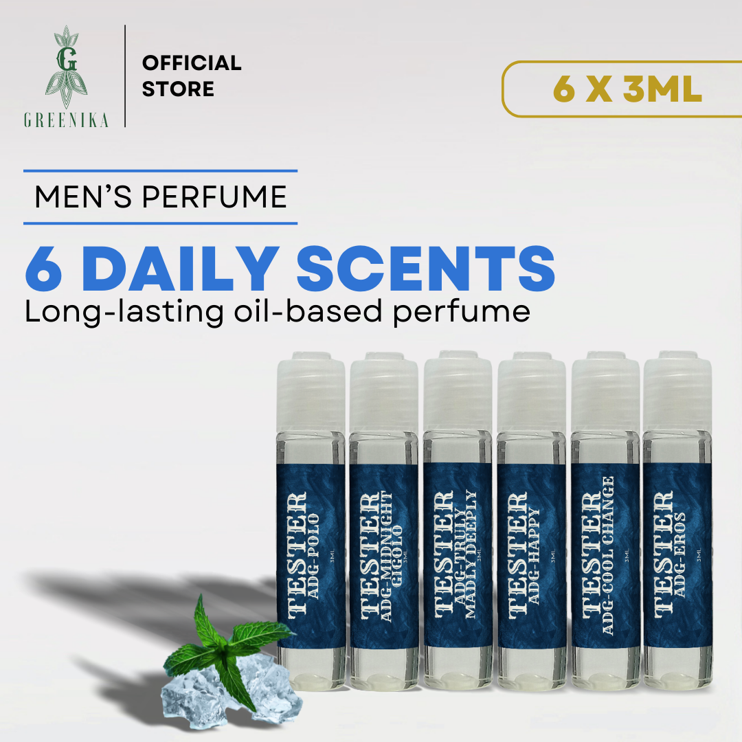 AROMA DE GREENIKA 6 Days Scents Trial Pack for Her