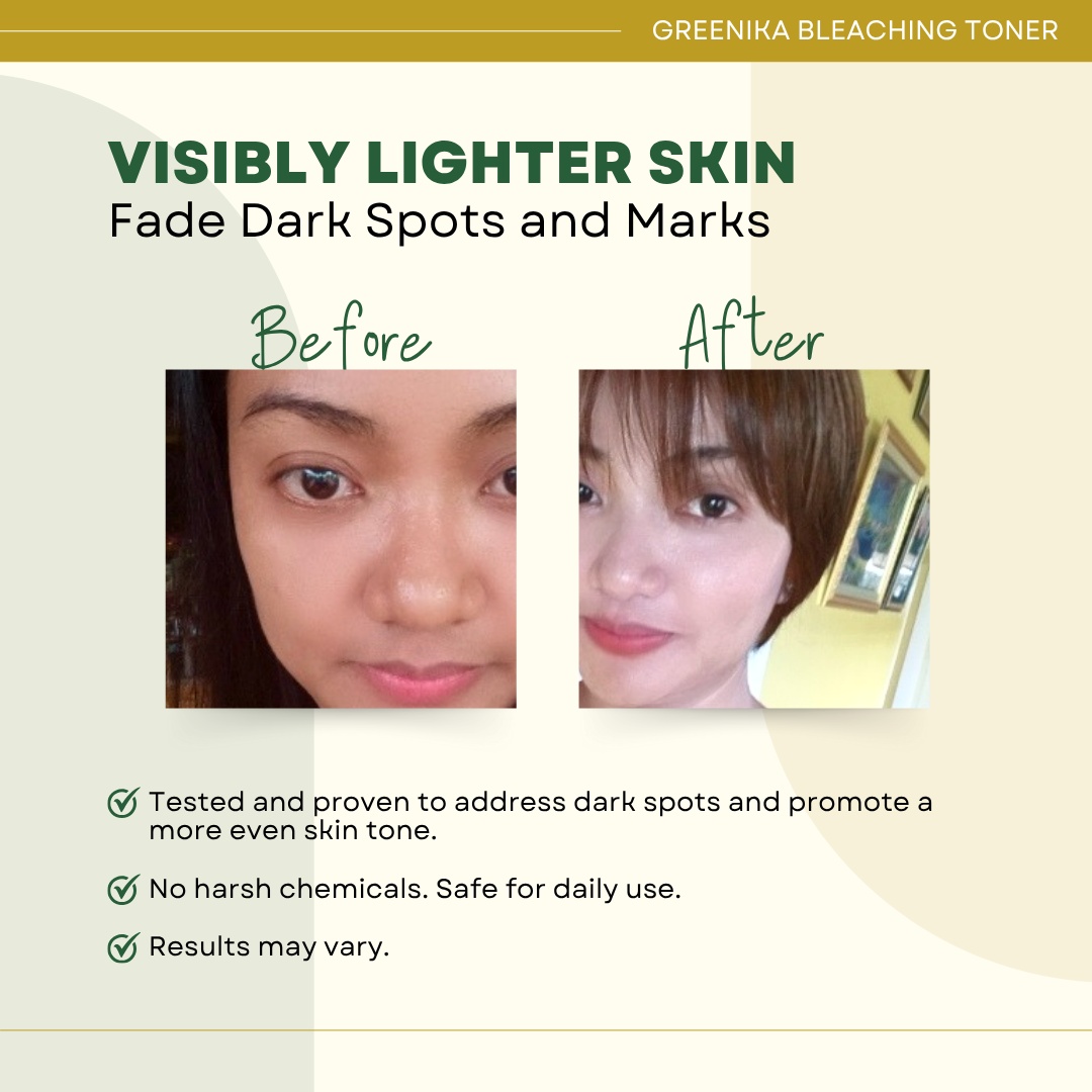 Greenika Bleaching Whitening Toner Solution