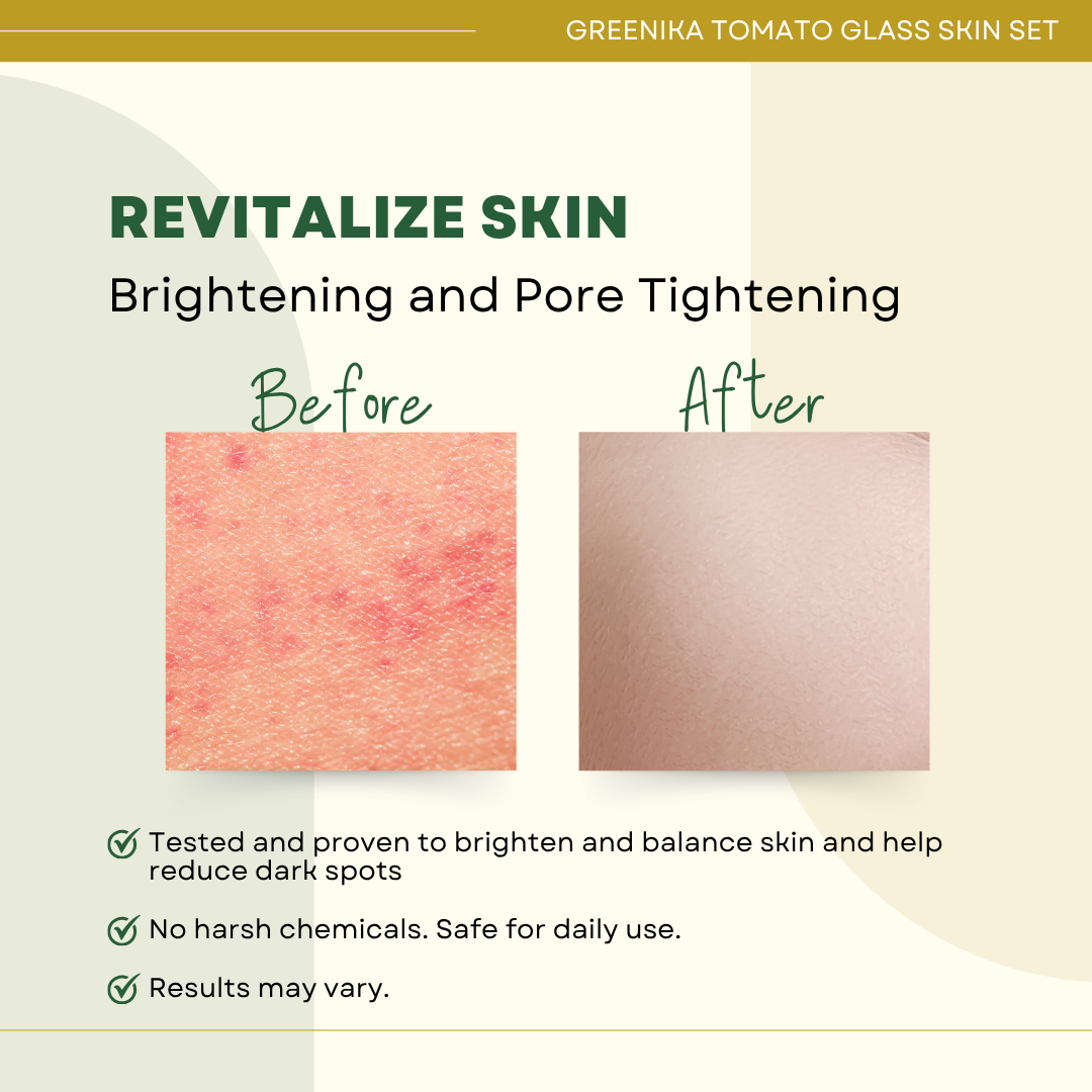 Greenika Tomato Glass Skin Set
