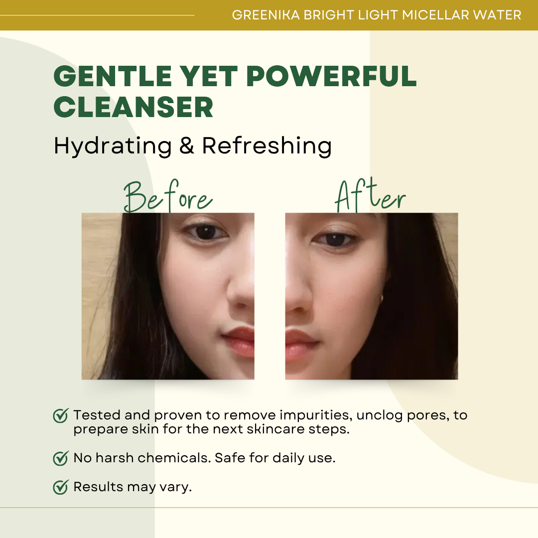 Greenika Micellar Water Cleansing Toner
