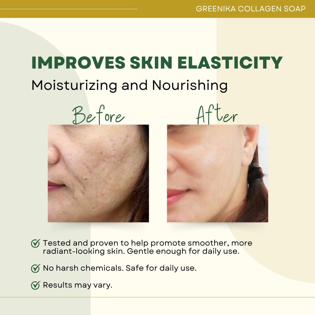 Greenika Organic Collagen Peptide Soap