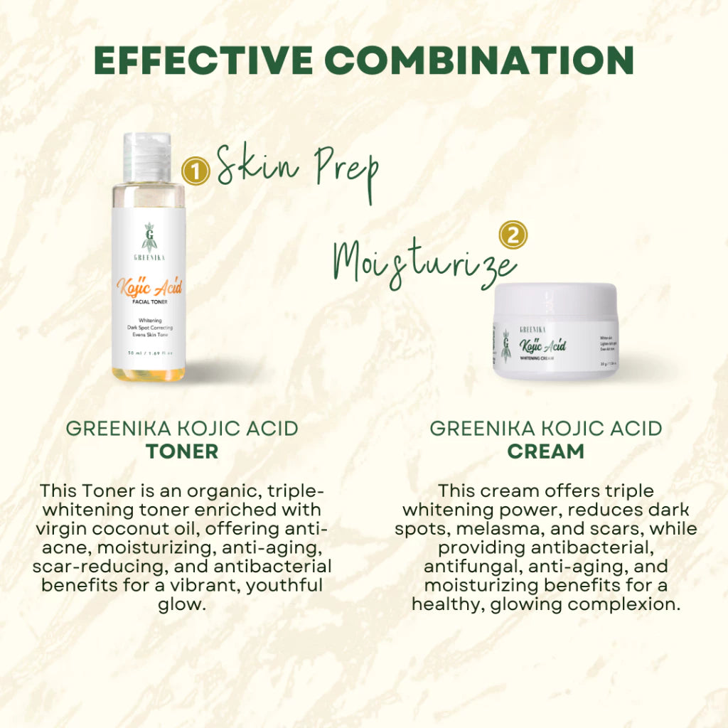 Greenika Kojic Acid Whitening Cream