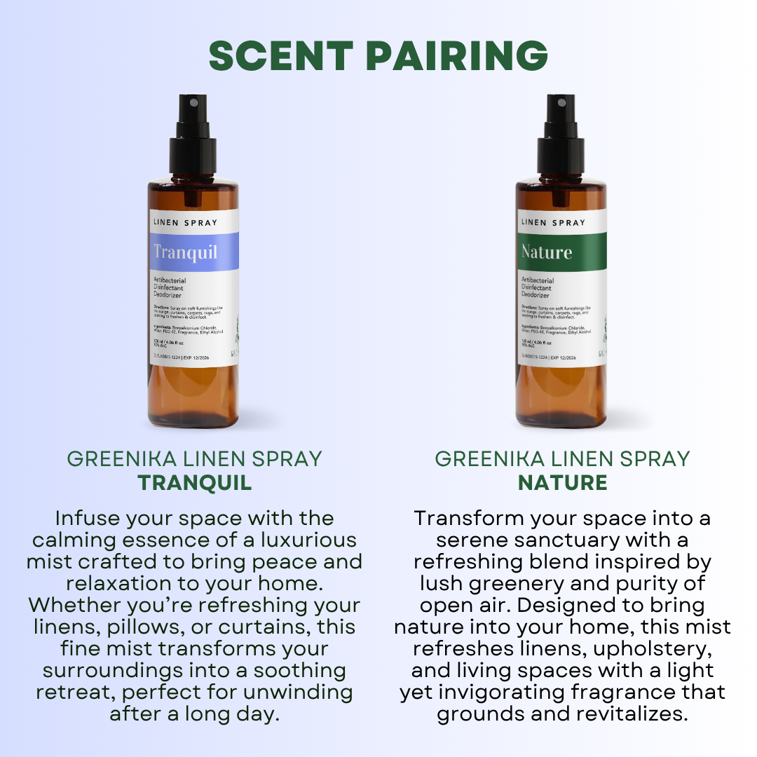 Greenika Linen Mist Spray Tranquil Scent