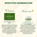 Greenika Exfolika Soap Lightens and Whitens Skin
