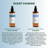 Greenika Linen Mist Spray Hotel Breeze Scent / White Tea Scent