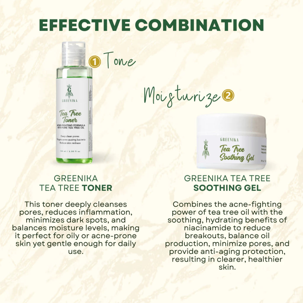 Greenika Tea Tree Gel with Aloe Vera Extract