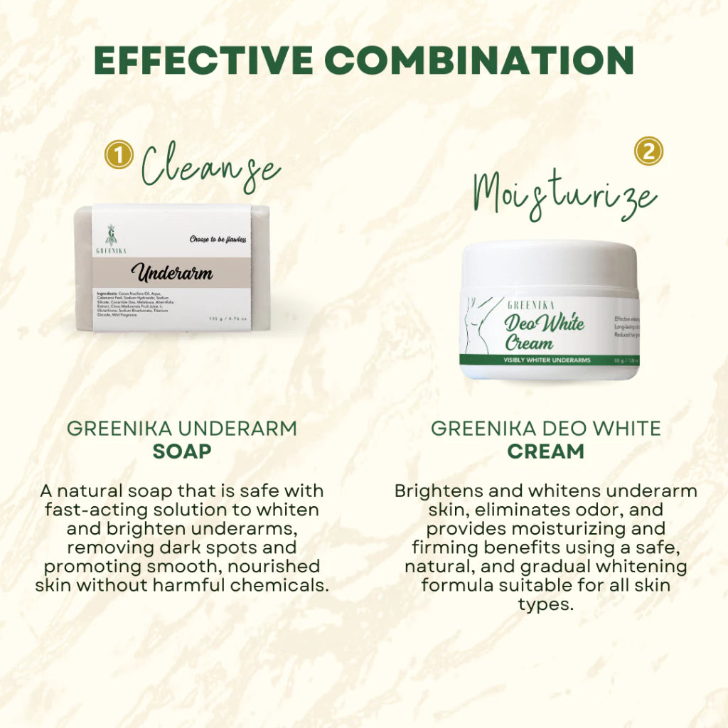 Greenika DeoWhite Cream for Whiter Armpits
