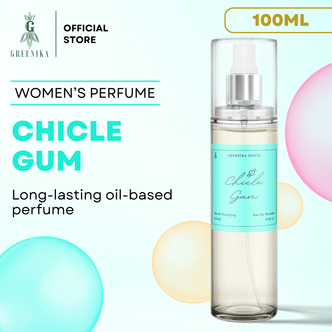 100ML Greenika Spritz Chicle Gum Perfume for Women