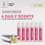 AROMA DE GREENIKA 6 Days Scents Trial Pack for Her