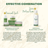 Greenika Exfolika Whitening Set