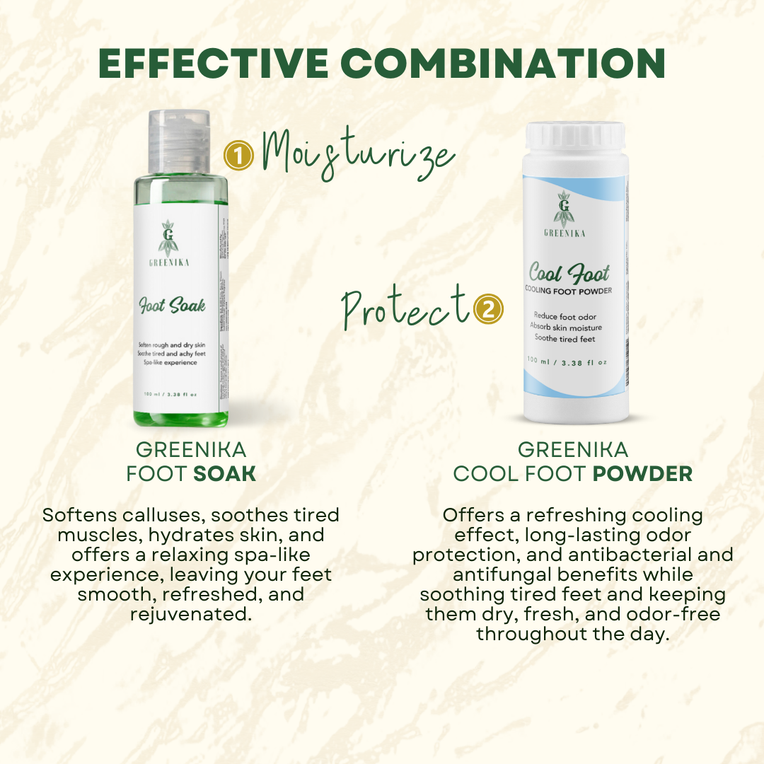 Greenika Cool Foot Cooling Foot Powder
