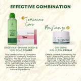 Greenika Feminine Wash + Yoni Soap Combo
