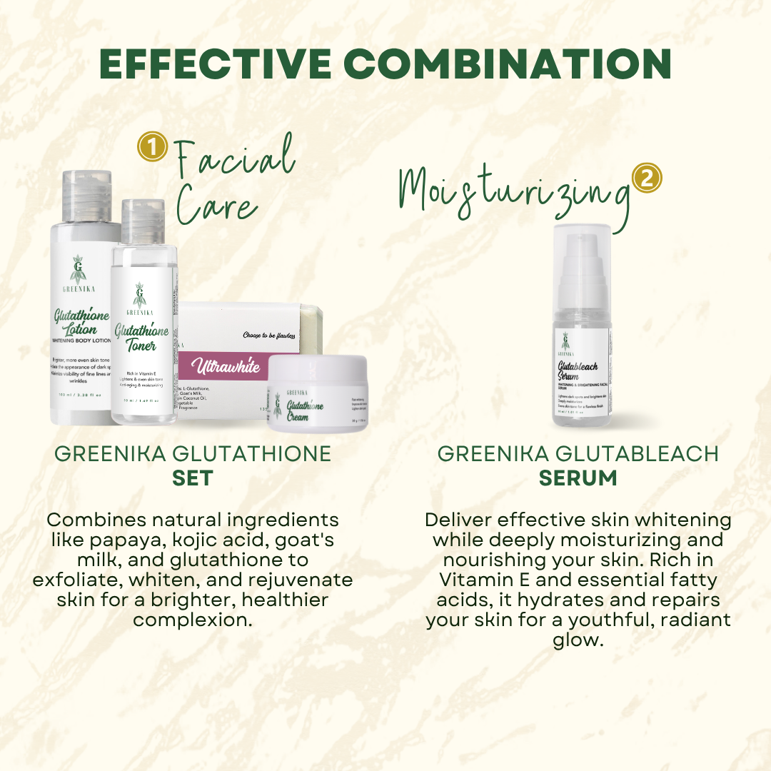 Greenika Glutathione 4pc Set