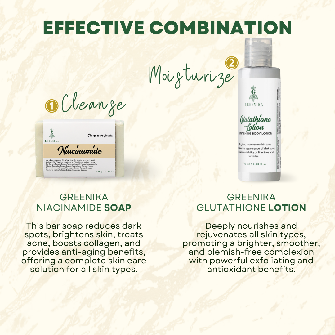 Greenika Glutathione Moisturizing Whitening Lotion