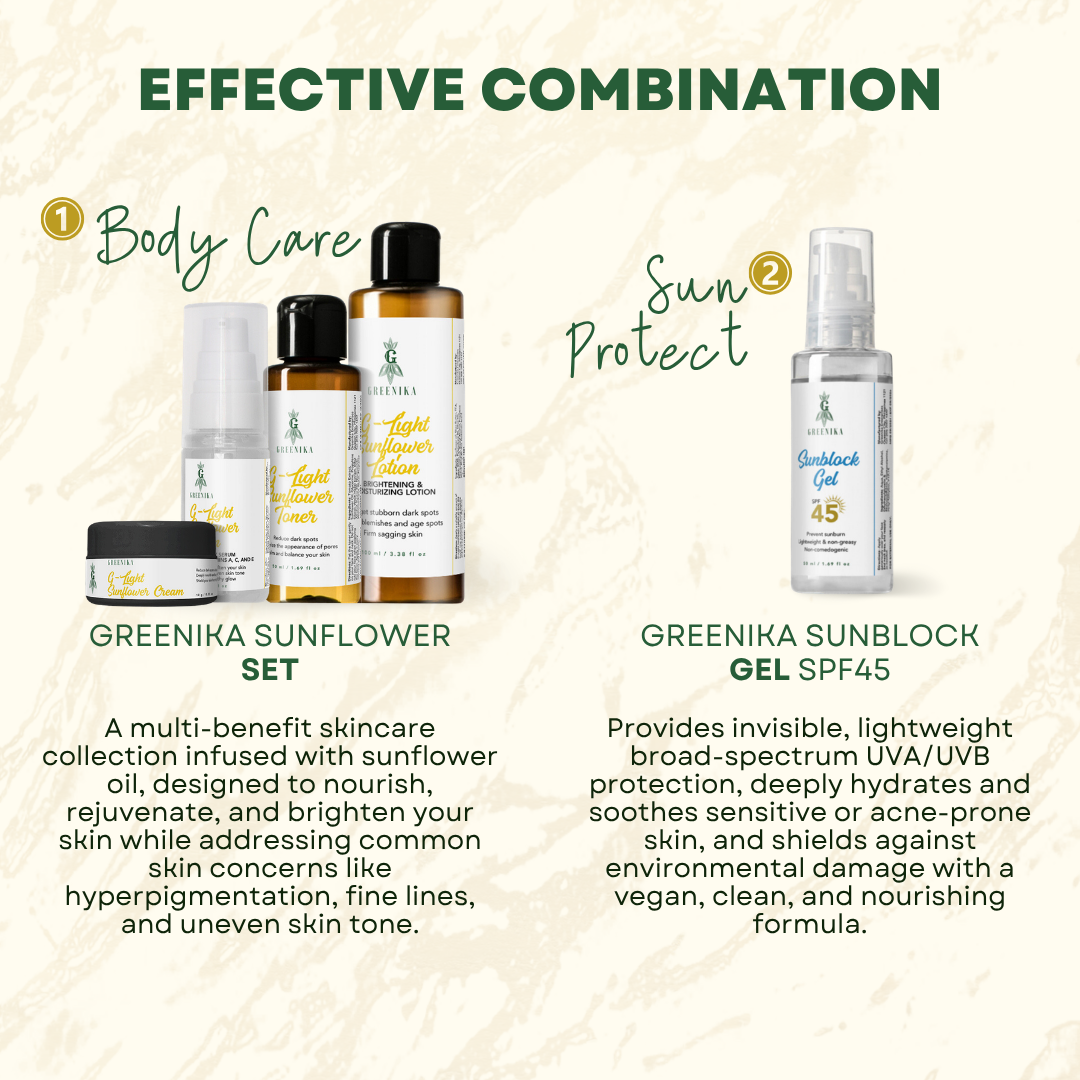 Greenika G-Light Sunflower Set