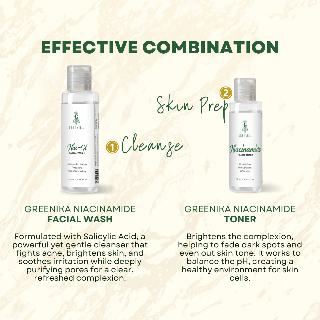 Greenika NiaX Facial Wash Deep & Gentle Cleanser