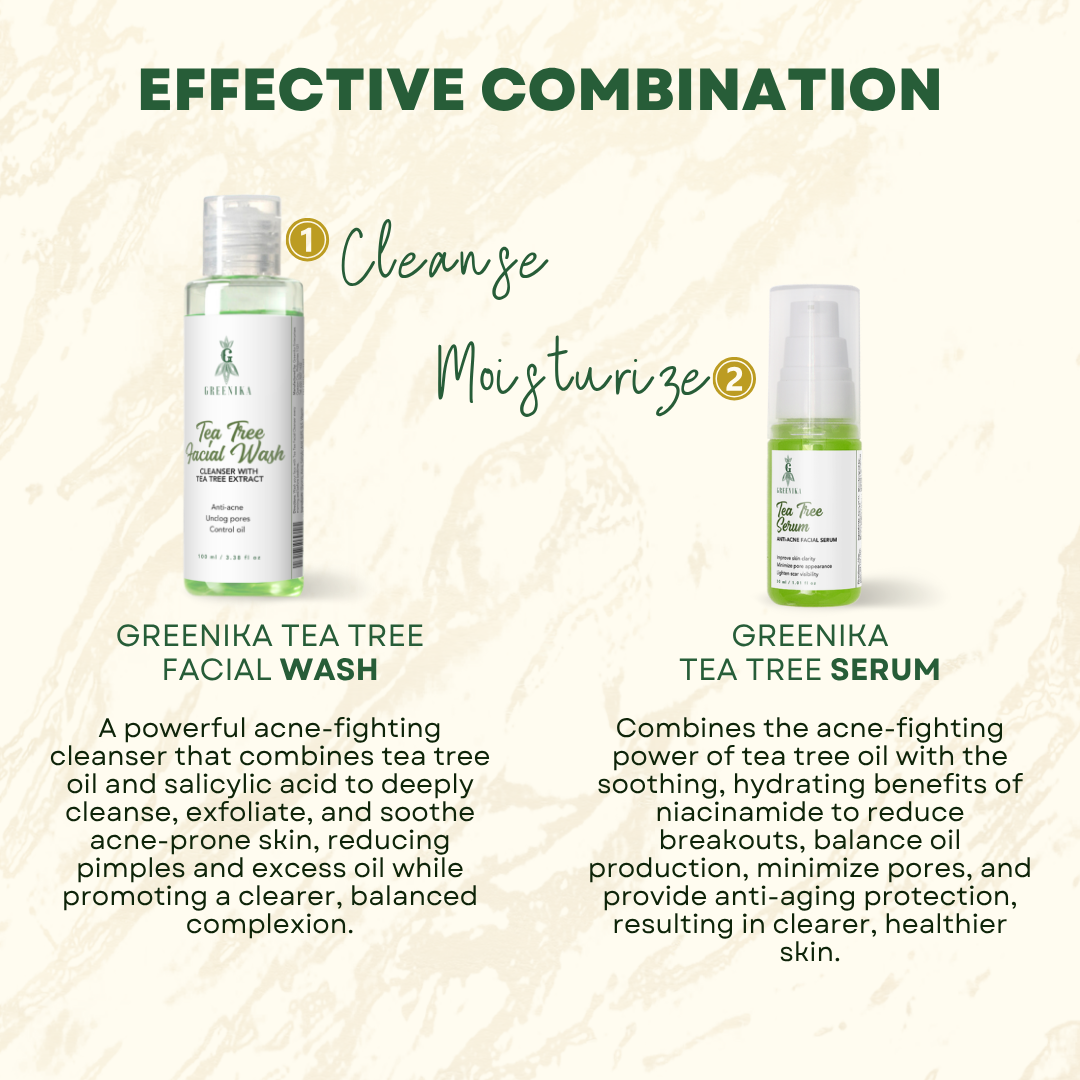 Greenika Tea Tree Anti Acne Facial Cleanser