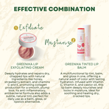 Greenika Shades Tinted Lip Balm - Rosy Pink