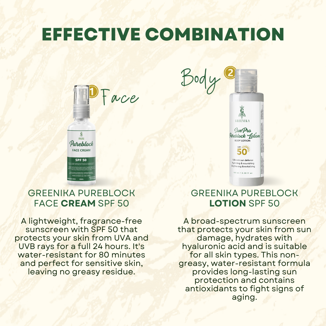 Greenika SunPro Pureblock Lotion with SPF 50