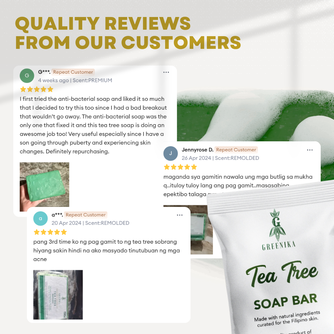 Greenika Organic Tea Tree Soap