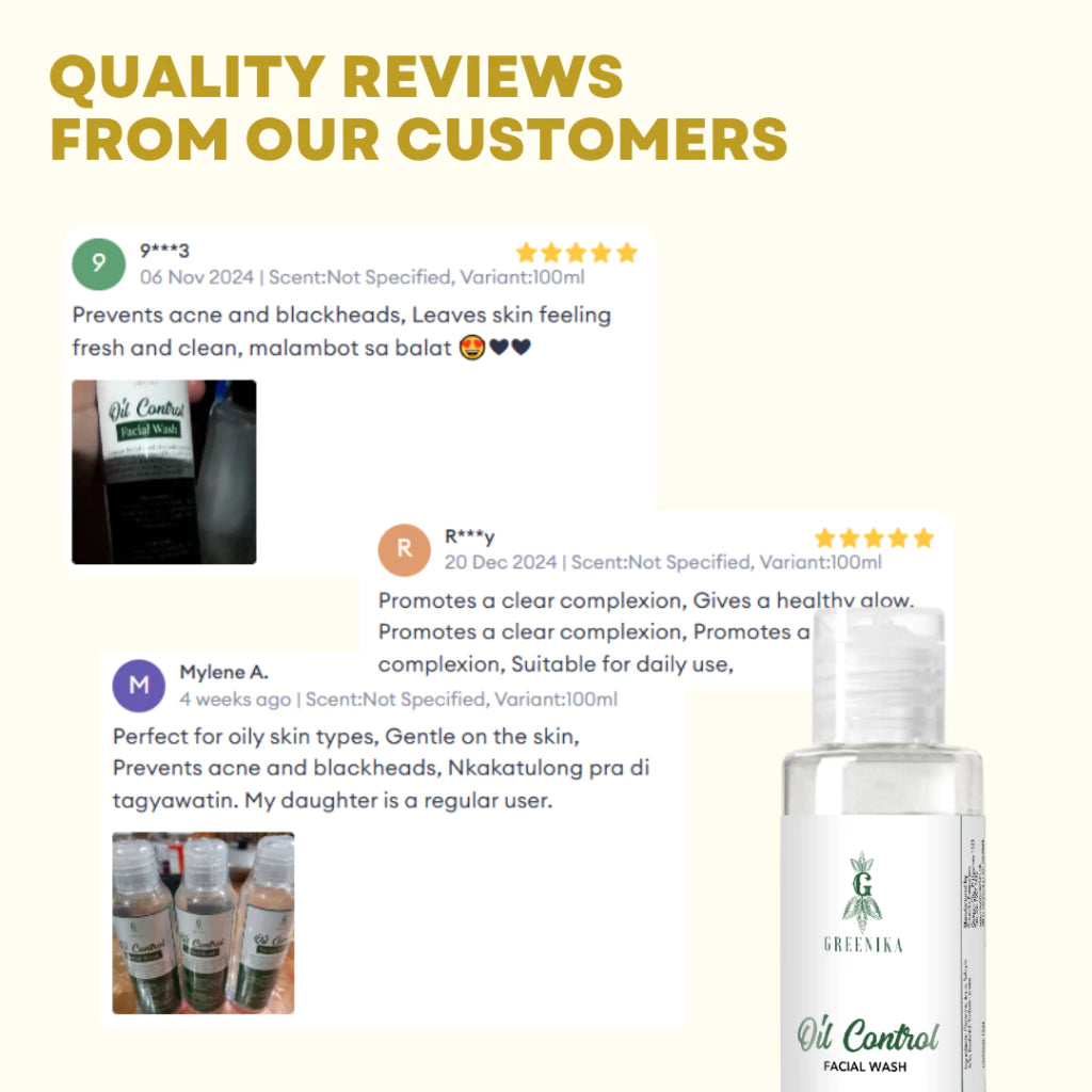 Greenika Oil Control Facial Wash
