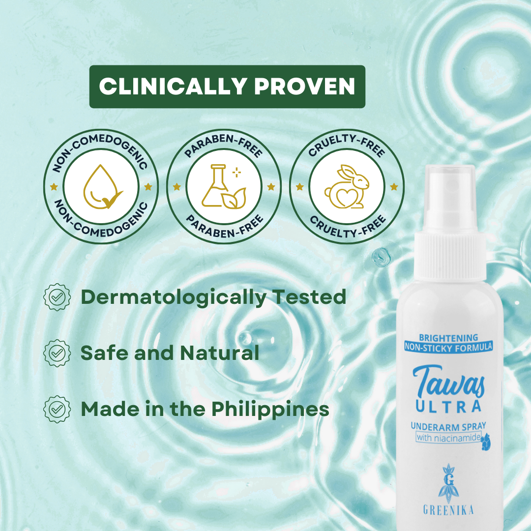 Greenika 3 pcs TawasUltra Spray + Free Tawas Soap