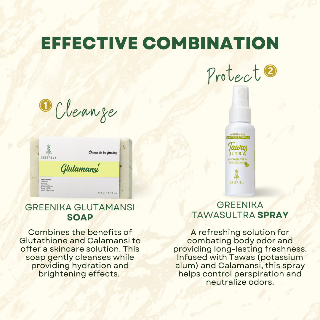 Greenika Organic Glutamansi Natural Astringent Soap