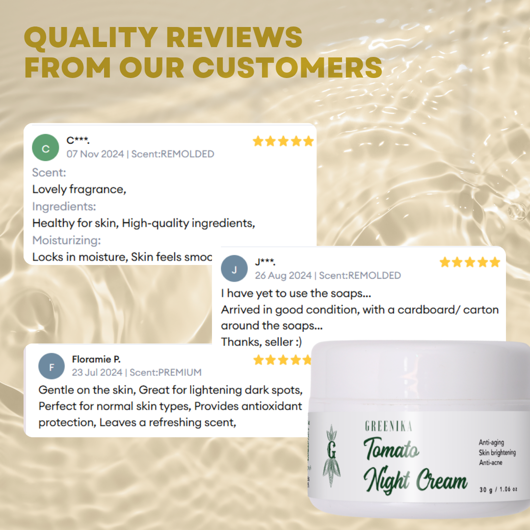 Greenika Tomato Glass Skin Cream