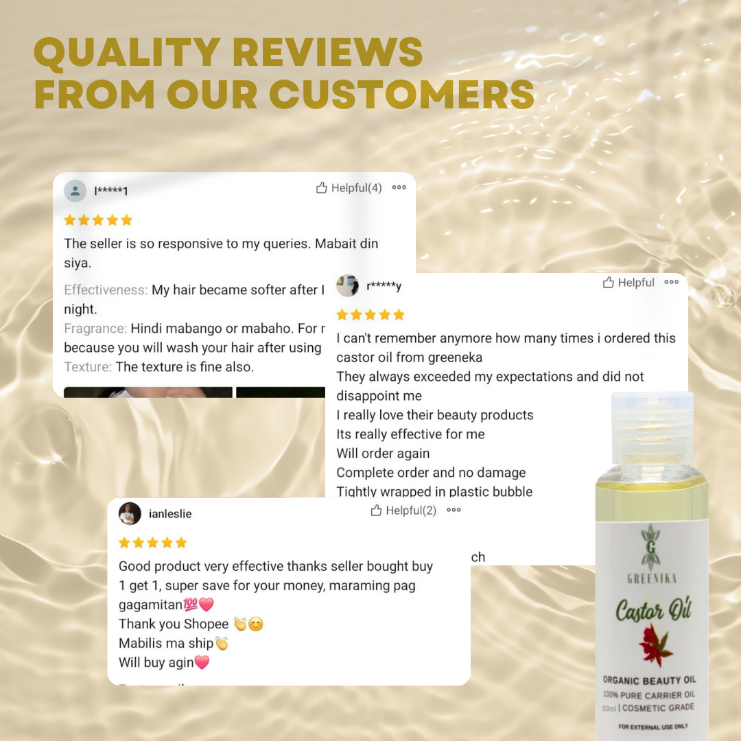 Greenika Organic Castor Essential Oil